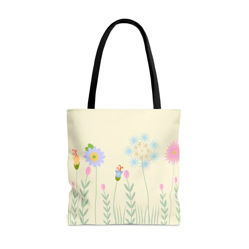 Turn Heads with the Trendy Floral Frenzy Aop Tote Bag - Bags