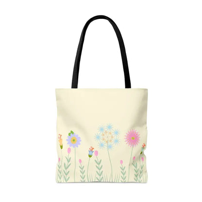 Turn Heads with the Trendy Floral Frenzy Aop Tote Bag - Bags