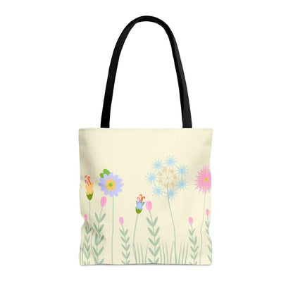 Turn Heads with the Trendy Floral Frenzy Aop Tote Bag - Bags