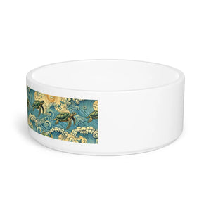 Turtle Style Pet Bowl - Vibrant Ceramic Dish - Dipaliz - Bowls Feeders & Waterers