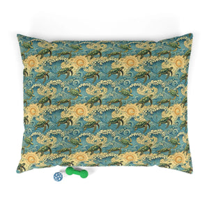 Plush Cotton Pet Bed - Turtles Design for Happy Pups - Dipaliz - Beds