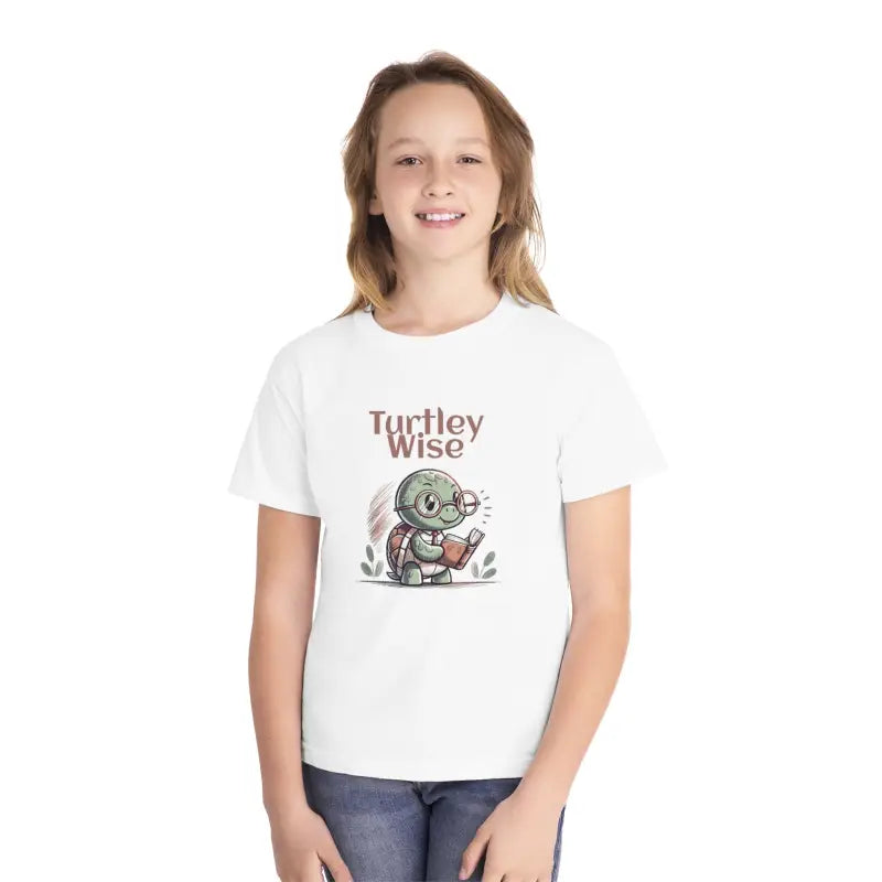 Unleash Comfort: Turtley Wise Tees for Kids! - White / Xs Kids Clothes