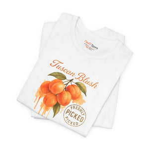 Premium Tuscan Blush Unisex Tee - Fruit Lover Shirt - Dipaliz - T-shirts
