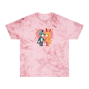Vibrant Color Blast T-shirt Valentine’s Day Icon Style - Dipaliz - Clay / s - T-shirts