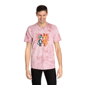 Vibrant Color Blast T-shirt Valentine’s Day Icon Style - Dipaliz - T-shirts