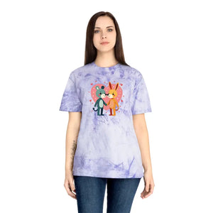 Vibrant Color Blast T-shirt Valentine’s Day Icon Style - Dipaliz - T-shirts