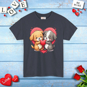 Premium Heavy Cotton Tee - Dog Lovers Design - Dipaliz - T-shirts