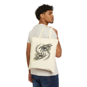 Chic Cotton Canvas Tote Bag - Premium Everyday - Dipaliz - Bags