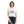 Flowy Cropped Tee Enchanting Two Swans Heart - Dipaliz - Hoodies