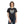 Flowy Cropped Tee Enchanting Two Swans Heart - Dipaliz - Hoodies