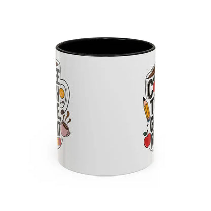 Elevate your Sip with the Two-tone Accent Coffee Mug for Teachers