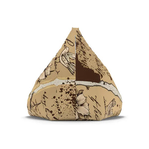 Typography Bean Bag Chair Cover - Stylish Comfort - Dipaliz - Slipcovers