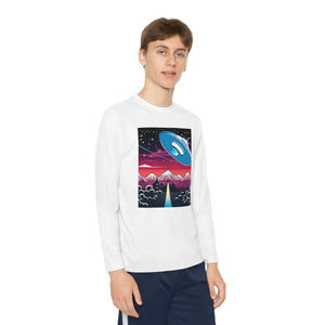 Blast off Youth Long Sleeve - Space Explorer Design - Dipaliz - T-shirts