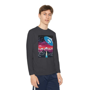 Blast off Youth Long Sleeve - Space Explorer Design - Dipaliz - T-shirts