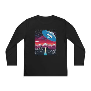 Blast off Youth Long Sleeve - Space Explorer Design - Dipaliz - T-shirts