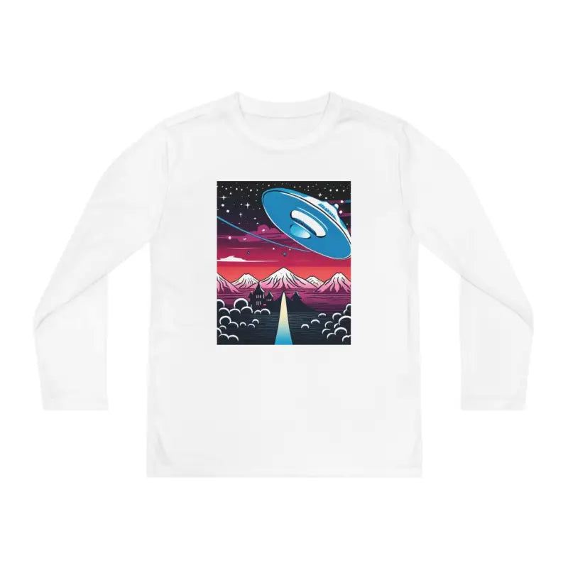 Blast off in Style with Youth Long Sleeve Competitor Tee - Kids Clothes