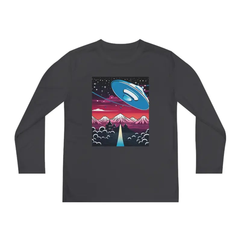 Blast off in Style with Youth Long Sleeve Competitor Tee - Kids Clothes