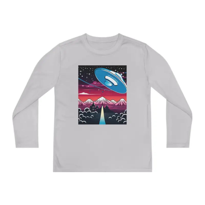 Blast off in Style with Youth Long Sleeve Competitor Tee - Kids Clothes