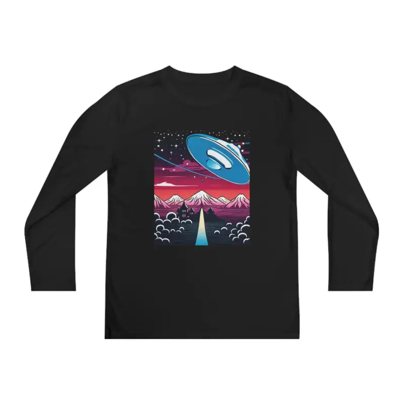 Blast off in Style with Youth Long Sleeve Competitor Tee - Kids Clothes