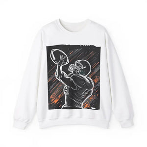 Football Crewneck Sweatshirt Man Playing American Game Day - Dipaliz - Sweatshirts