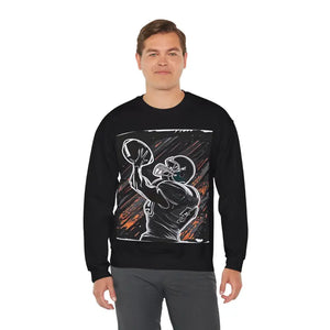 Football Crewneck Sweatshirt Man Playing American Game Day - Dipaliz - Sweatshirts