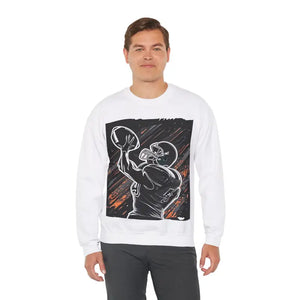 Football Crewneck Sweatshirt Man Playing American Game Day - Dipaliz - Sweatshirts