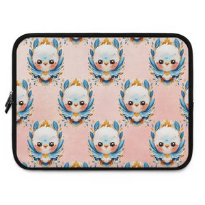 Black Polyester Laptop Sleeve with Dual Zipper Enclosures - Dipaliz - 15’’ - Bags