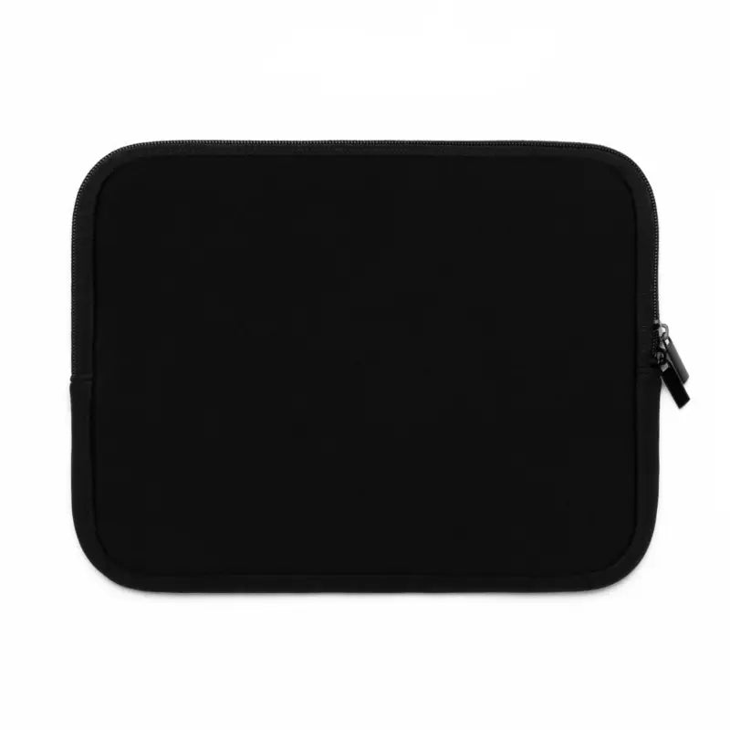 Sleek Dual Zipper Black Polyester Laptop Sleeve Upgrade