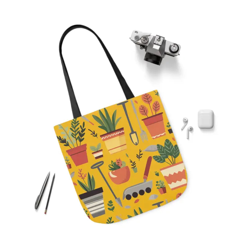 Garden Guru Canvas Tote for Potted Plants & Tools - Accessories