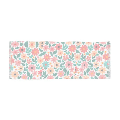 Ultimate Chic Floral Scarf - Elevate your Style Today - 27’’ × 73’’