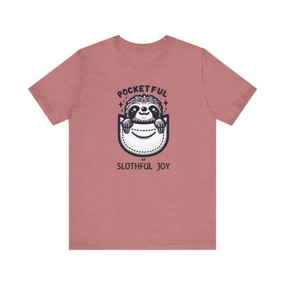 Chill in Style with the Sloth Expedition Short Sleeve Tee - T-shirt