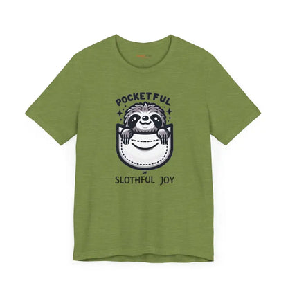 Chill in Style with the Sloth Expedition Short Sleeve Tee - T-shirt