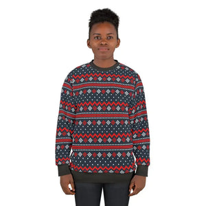 Ultimate Christmas Ugly Sweater Festive Star Unisex - Dipaliz - Sweatshirts