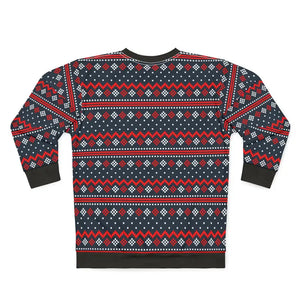 Ultimate Christmas Ugly Sweater Festive Star Unisex - Dipaliz - Sweatshirts