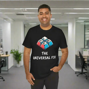 T-shirt - Programmer Short Sleeve Tee Control Alt Delete - Dipaliz