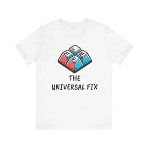 T-shirt - Programmer Short Sleeve Tee Control Alt Delete - Dipaliz