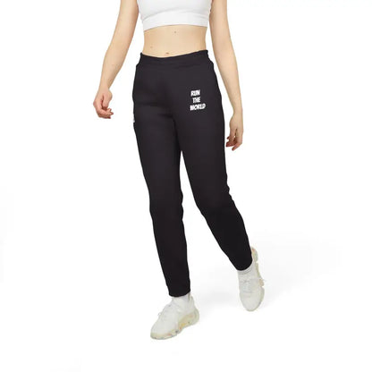 Conquer Every Day in Cozy Adidas Unisex Fleece Joggers - Trousers