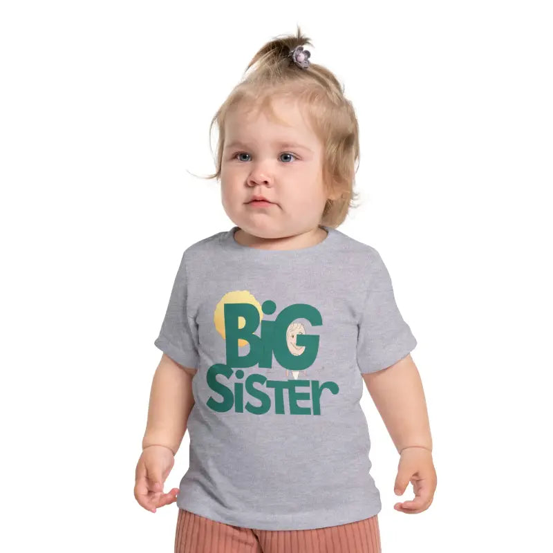 Ultimate Big Sister Toddler Tee: Celebrate in Style! - Athletic Heather / 3-6m Kids Clothes