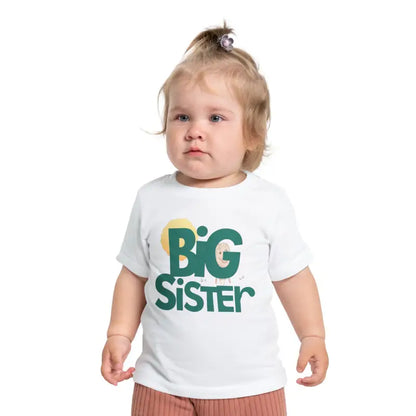 Ultimate Big Sister Toddler Tee: Celebrate in Style! - White / 3-6m Kids Clothes