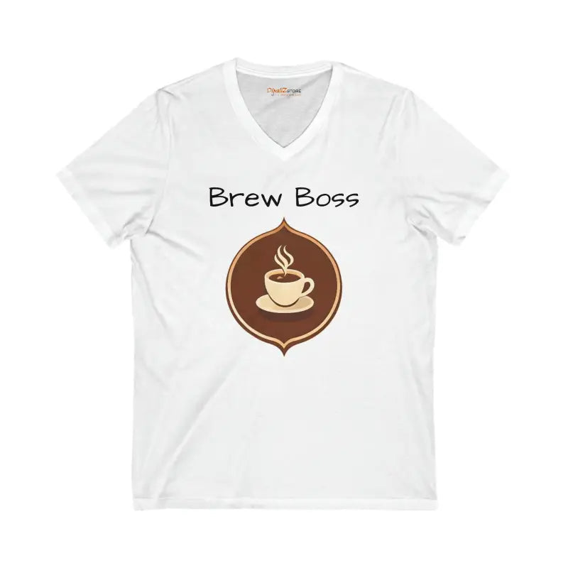 Rock the Brew Boss Unisex Tee: Comfort Meets Style - s / White T-shirts