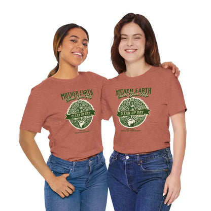 Eco-friendly Classic Cotton Tee for World Environment Day! - Heather Clay / s T-shirt