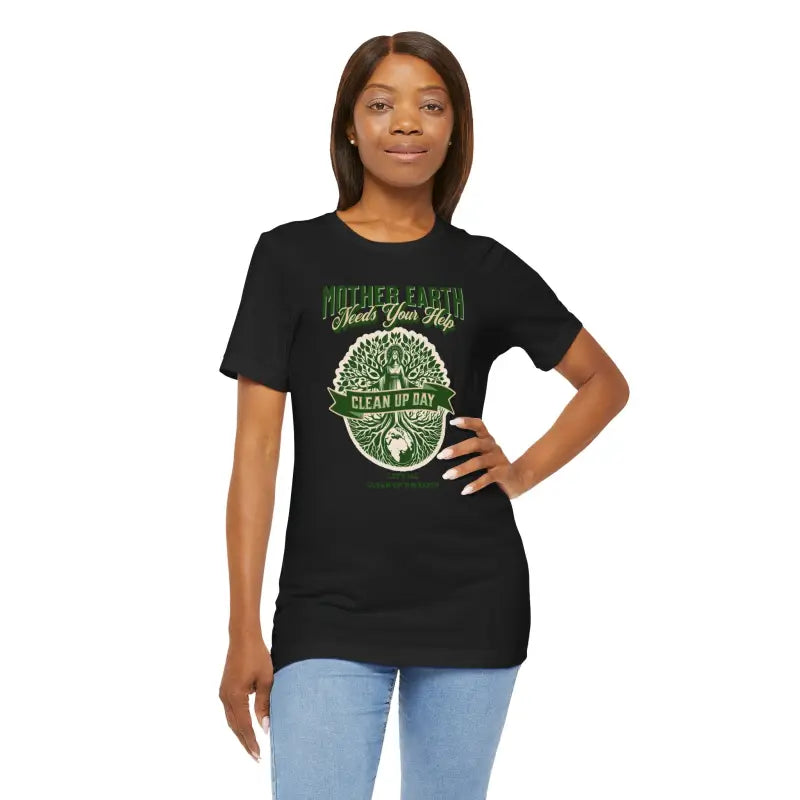 Eco-friendly Classic Cotton Tee for World Environment Day! - T-shirt