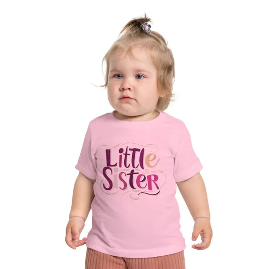 Snuggle Up in Ultimate Comfort: Airlume Combed Tee for Toddlers - Pink / 3-6m Kids Clothes