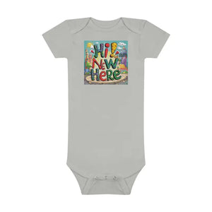 Baby Onesie Snap Closure I’m New Here Luxe Comfort - Dipaliz - One-pieces