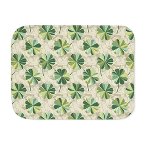 Leaf Sherpa Blanket - Luxury Cozy Style - Dipaliz - Blankets