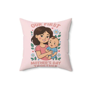 Mothers Day Pillow Ultimate Comfort Polyester Cover - Dipaliz - 16’’ × - Throw Pillows