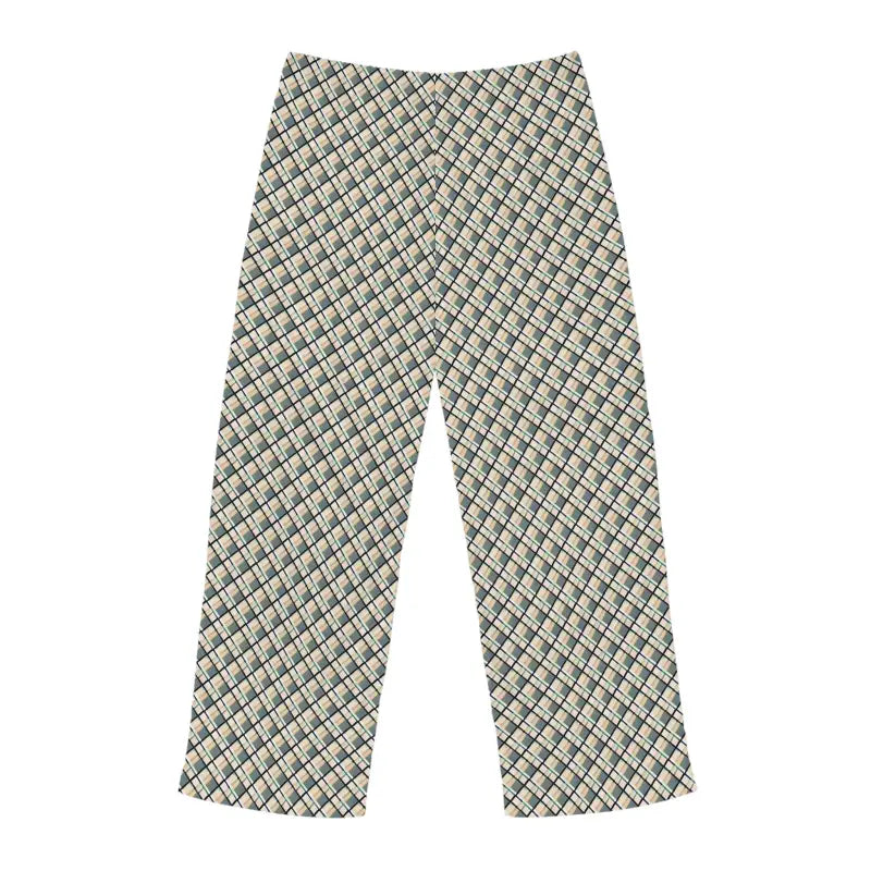 Neutral Plaid Pajama Pants for Ultimate Comfort Relaxation - Pajamas