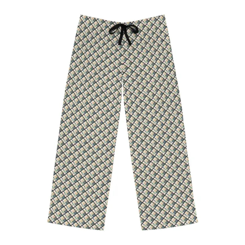 Neutral Plaid Pajama Pants for Ultimate Comfort Relaxation - Pajamas