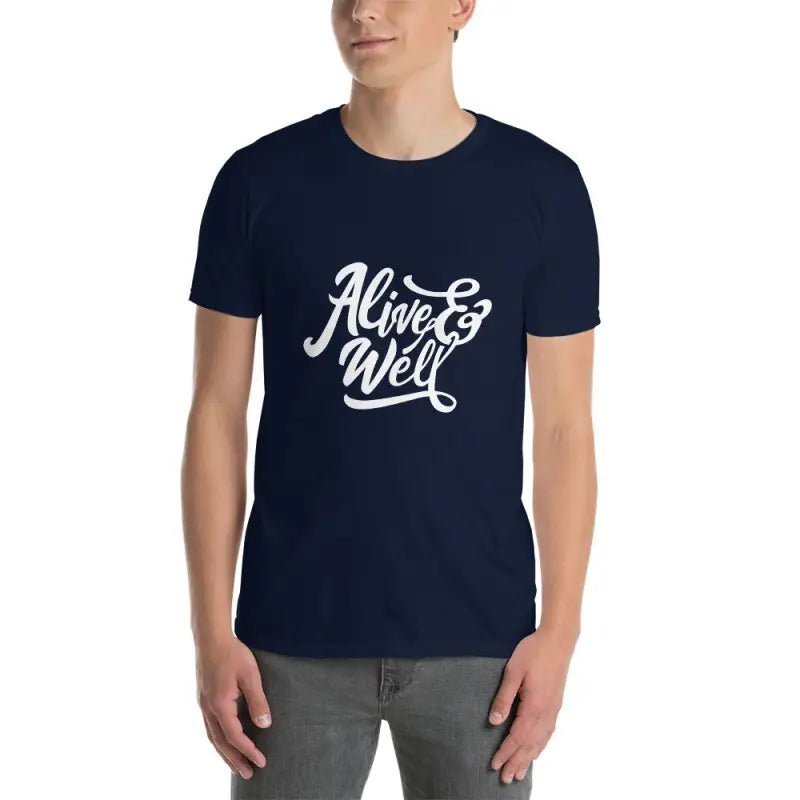 Ultimate Comfort Short Sleeve Unisex Tee - Soft & Durable - Navy / s T-shirt