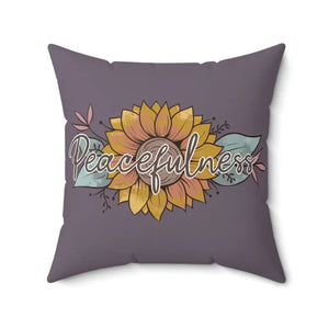 Spun Polyester Square Pillow - Plush Comfort Style - Dipaliz - 20’’ × - Throw Pillows